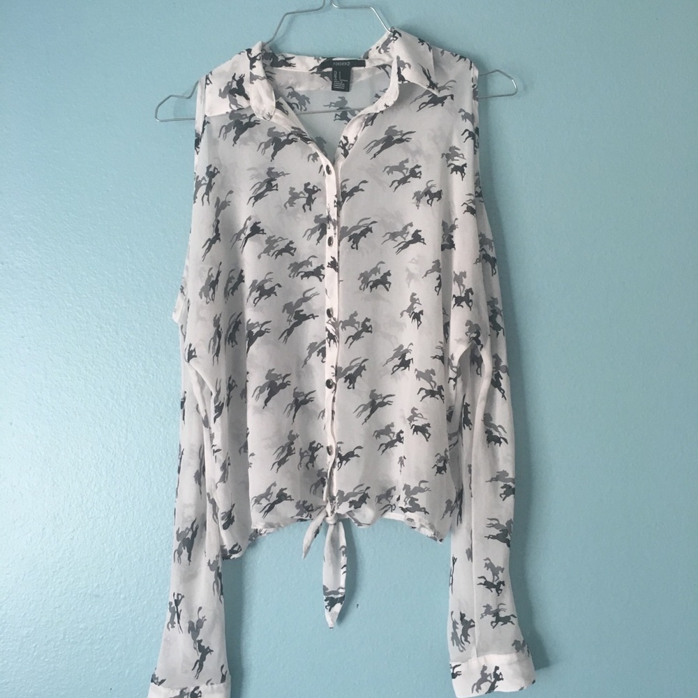 Forever 21 Off-the-shoulder Top